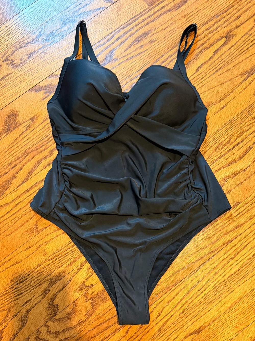 SHEIN 1 piece ruched bathing suit - size 2XL